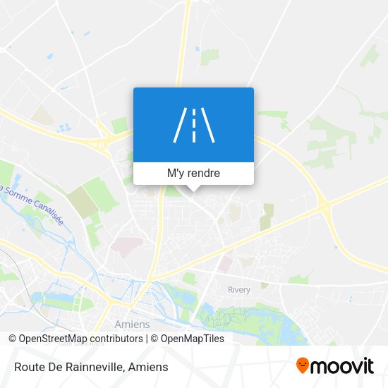 Route De Rainneville plan