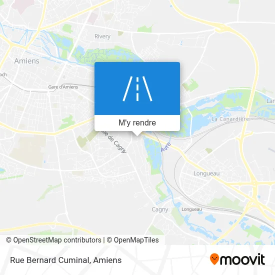 Rue Bernard Cuminal plan