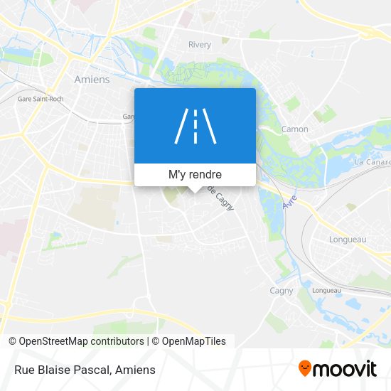 Rue Blaise Pascal plan