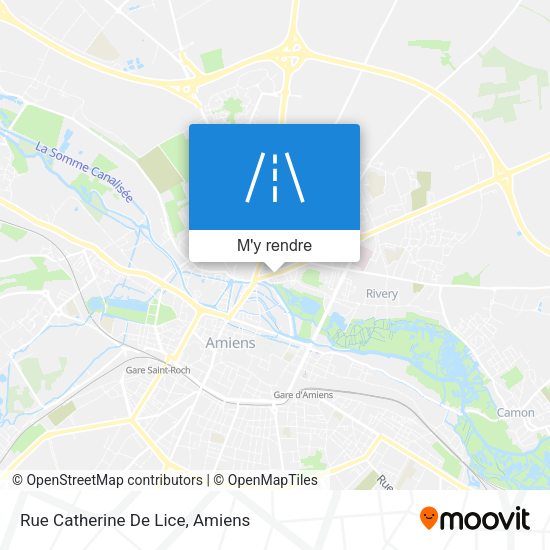 Rue Catherine De Lice plan