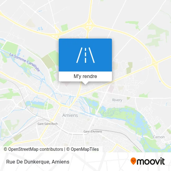 Rue De Dunkerque plan