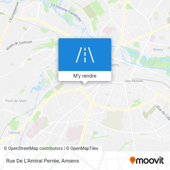 Rue De L'Amiral Perrée plan