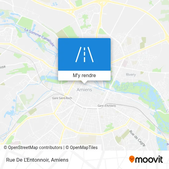 Rue De L'Entonnoir plan