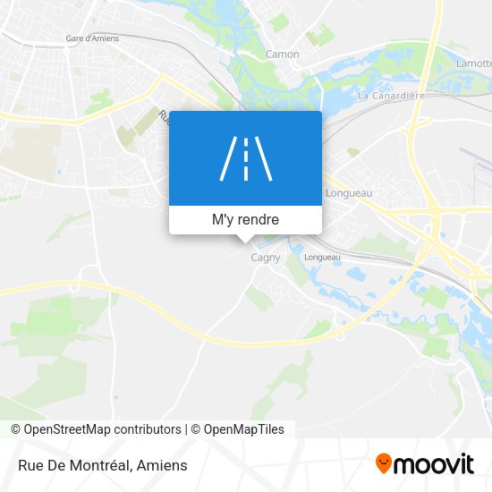 Rue De Montréal plan