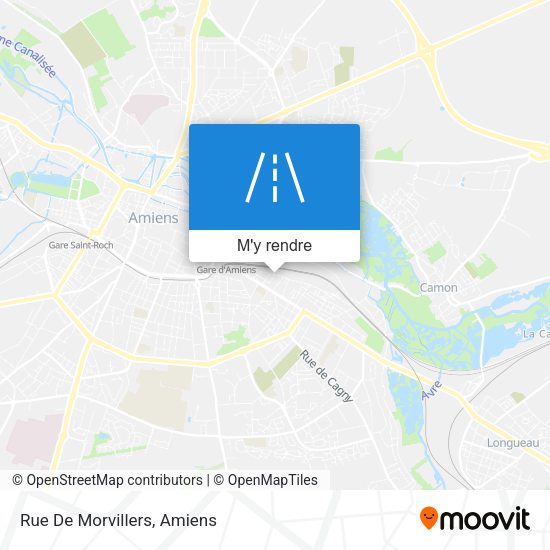 Rue De Morvillers plan