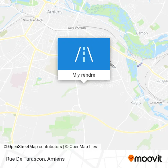 Rue De Tarascon plan