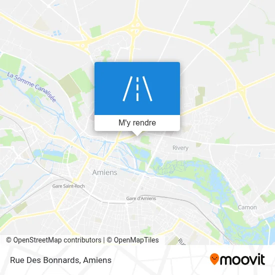 Rue Des Bonnards plan