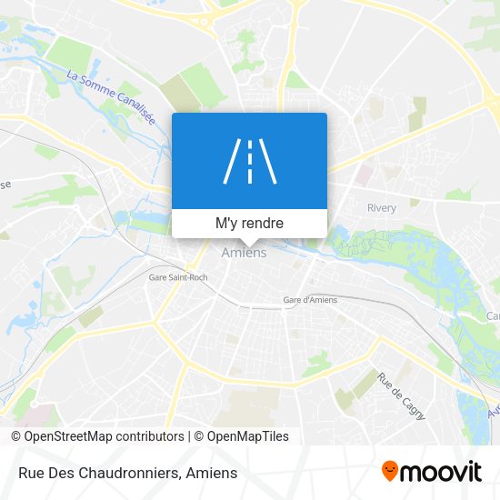 Rue Des Chaudronniers plan