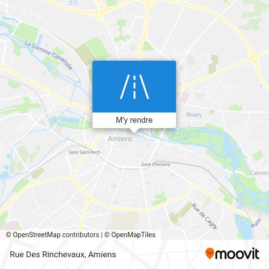 Rue Des Rinchevaux plan