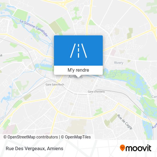 Rue Des Vergeaux plan