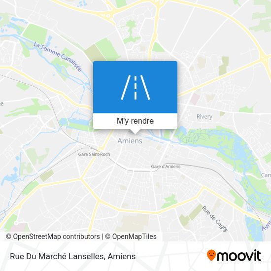 Rue Du Marché Lanselles plan