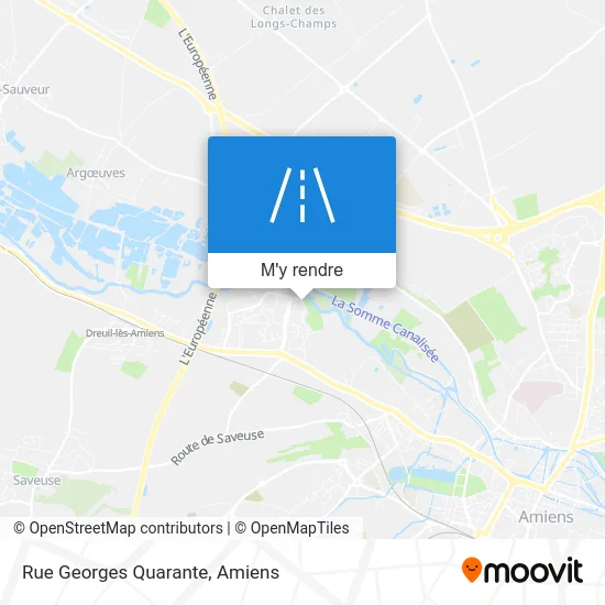 Rue Georges Quarante plan