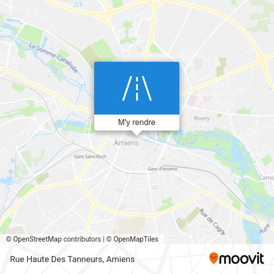 Rue Haute Des Tanneurs plan