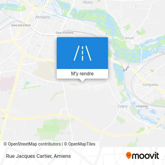 Rue Jacques Cartier plan