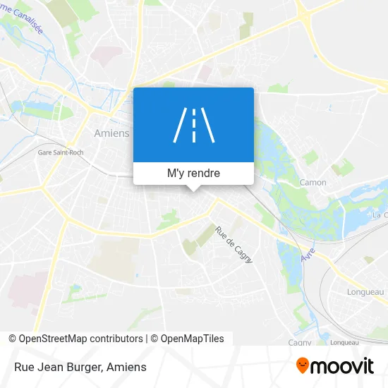 Rue Jean Burger plan