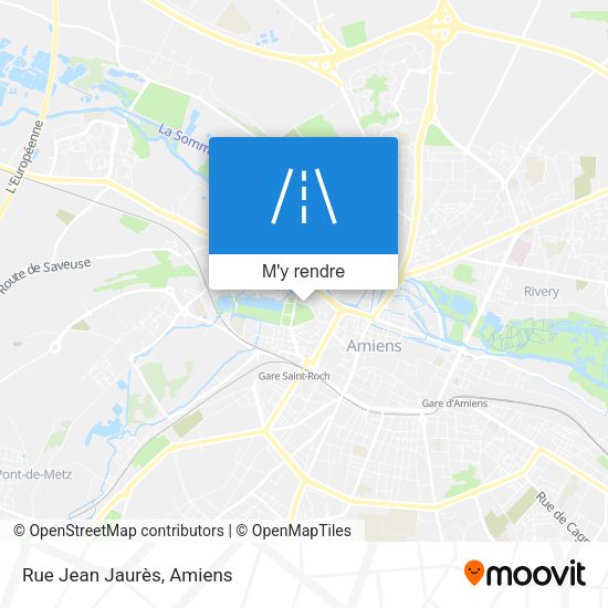 Rue Jean Jaurès plan