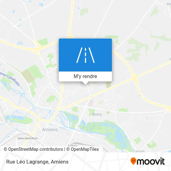 Rue Léo Lagrange plan
