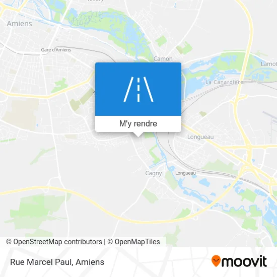 Rue Marcel Paul plan