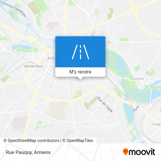 Rue Pauquy plan