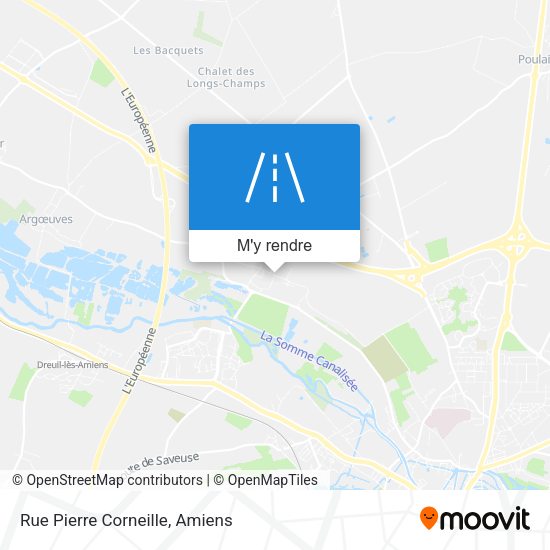 Rue Pierre Corneille plan