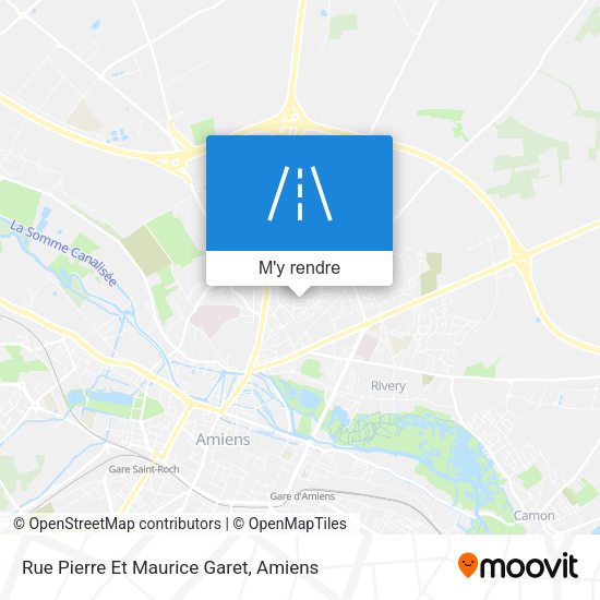 Rue Pierre Et Maurice Garet plan