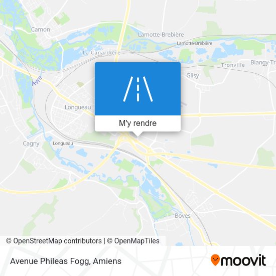 Avenue Phileas Fogg plan