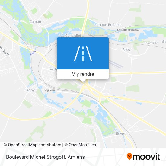 Boulevard Michel Strogoff plan