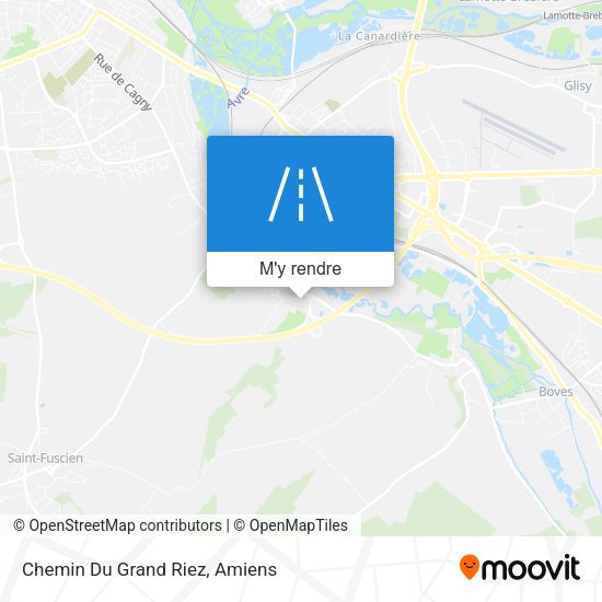 Chemin Du Grand Riez plan