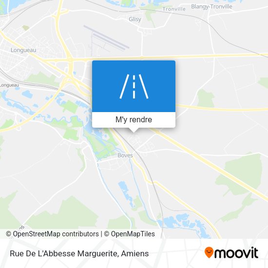 Rue De L'Abbesse Marguerite plan