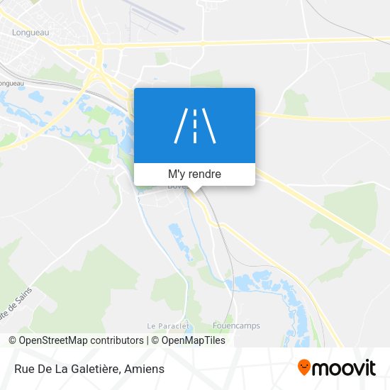 Rue De La Galetière plan
