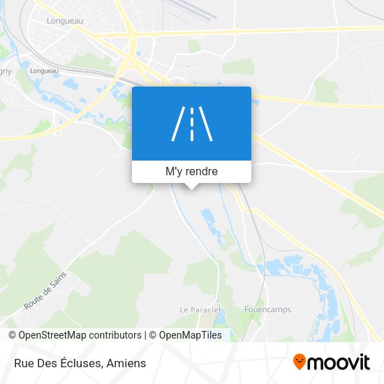 Rue Des Écluses plan