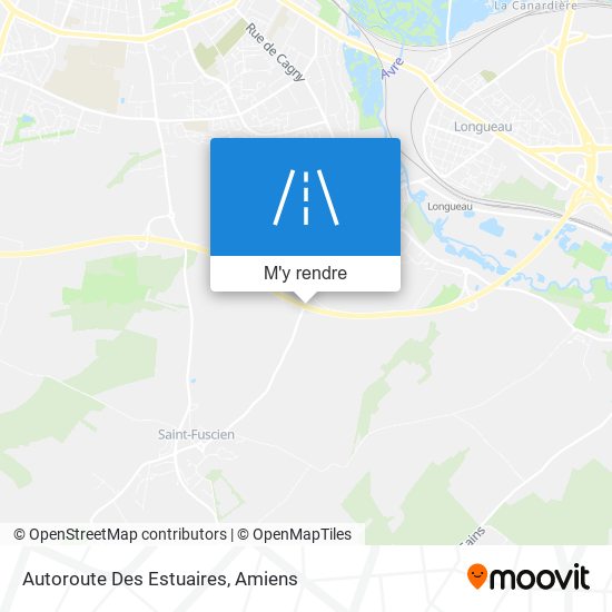 Autoroute Des Estuaires plan