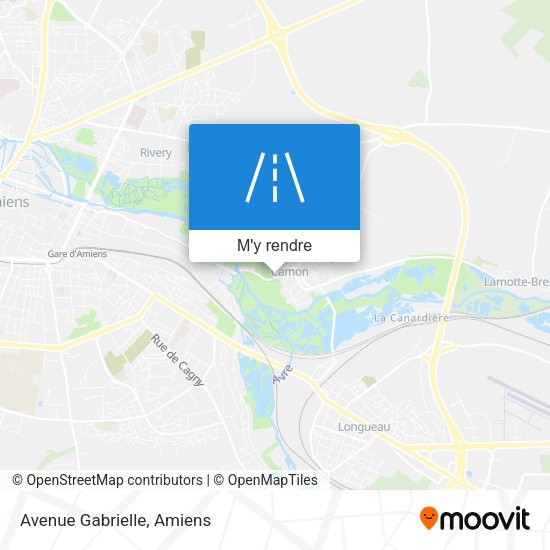 Avenue Gabrielle plan