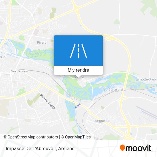 Impasse De L'Abreuvoir plan