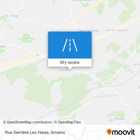 Rue Derrière Les Haies plan