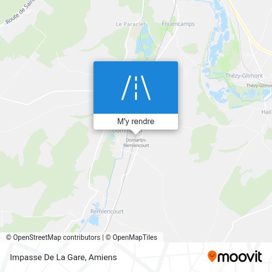 Impasse De La Gare plan