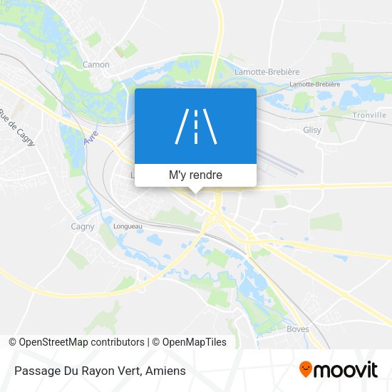 Passage Du Rayon Vert plan