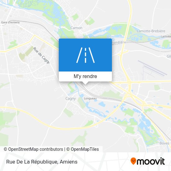 Rue De La République plan