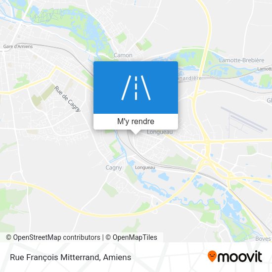 Rue François Mitterrand plan