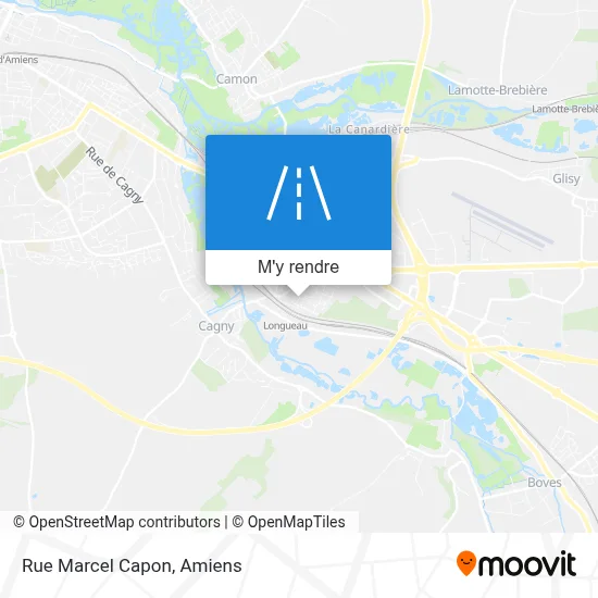 Rue Marcel Capon plan