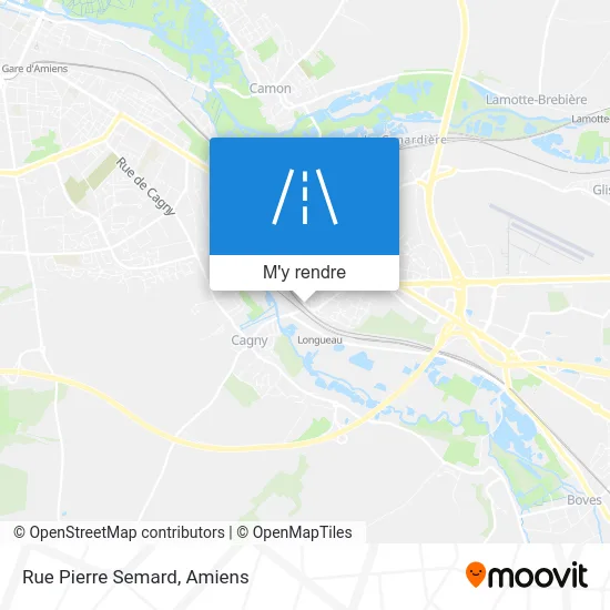 Rue Pierre Semard plan