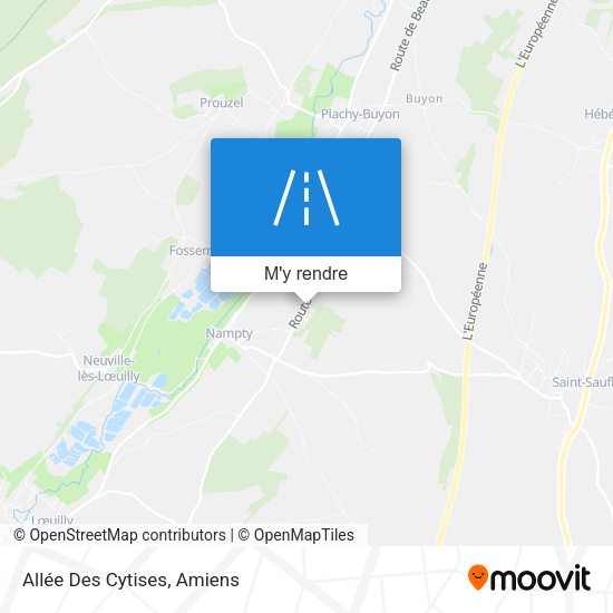 Allée Des Cytises plan