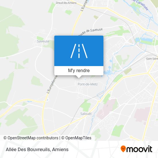 Allée Des Bouvreuils plan