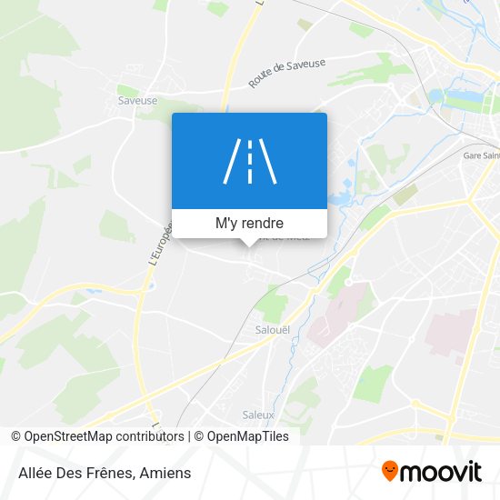 Allée Des Frênes plan