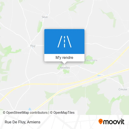 Rue De Fluy plan