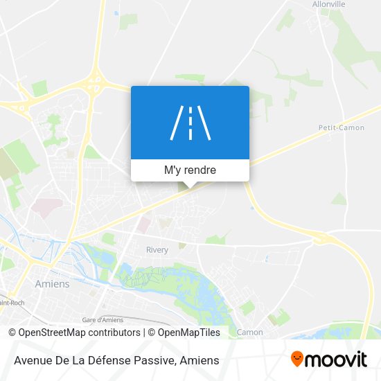 Avenue De La Défense Passive plan