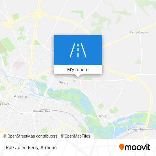 Rue Jules Ferry plan