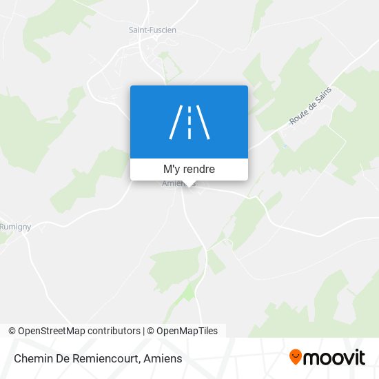 Chemin De Remiencourt plan