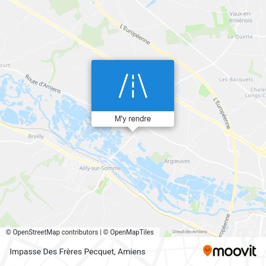 Impasse Des Frères Pecquet plan