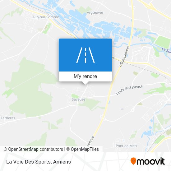 La Voie Des Sports plan